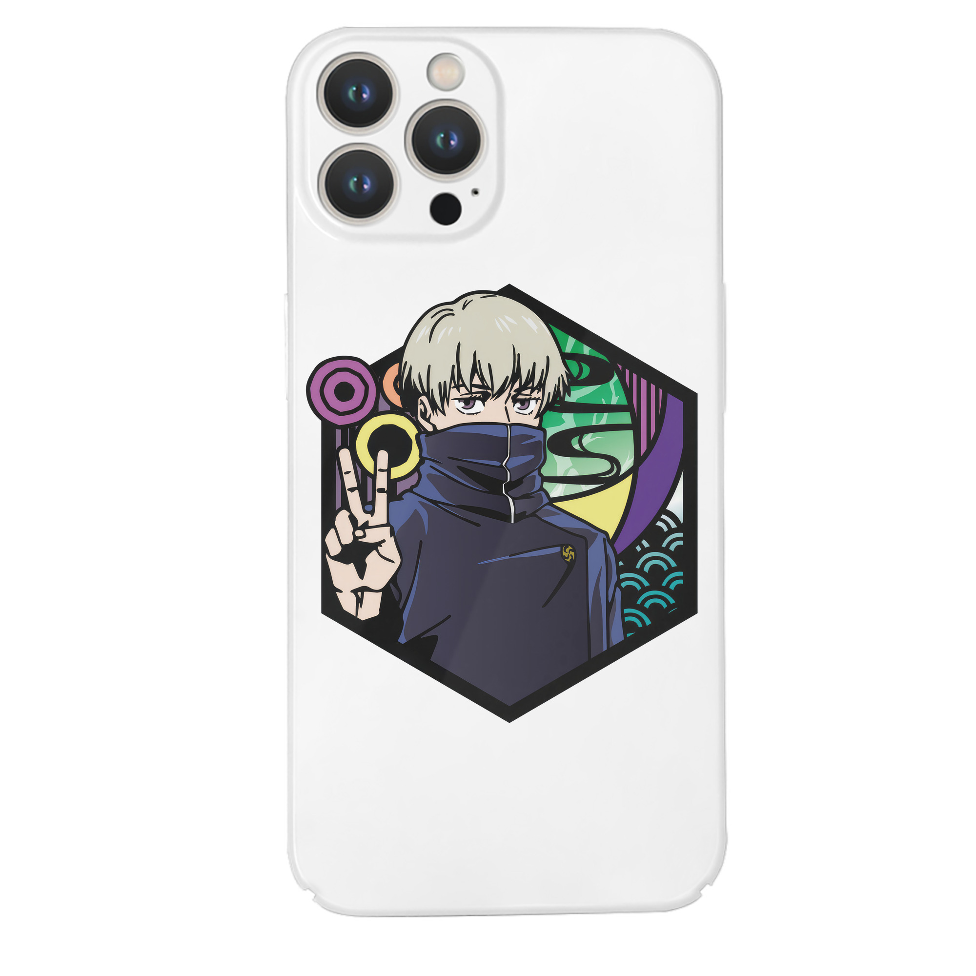 （画像用） 呪術廻戦 Jujutsu Kaisen 【iPhone 14シリーズ対応】ハードケース
